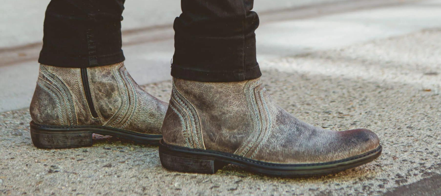 Spring Fashion Leather Footwear for Men