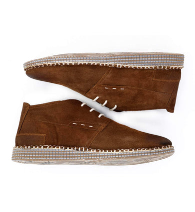Men\'s Roan Brown Suede Tibor- Lace Up‎ Shoes-Size 11-Excellent Condition Men main image 4
